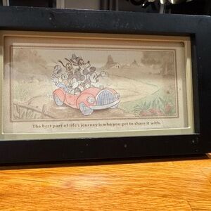 Hallmark Disney Black Frame